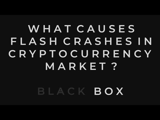What Causes Flash Crashes in the Cryptocurrency Market? - Black Box Stake Pool [BLKBX]
