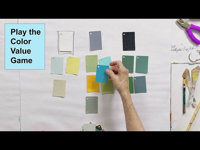 Play the Color Value Game / Art with Adele