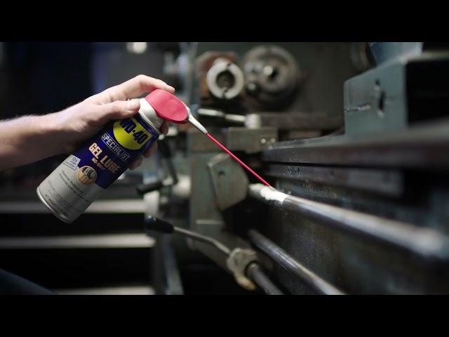 How a next-level pro lubricates machine parts – WD-40 Specialist® Gel Lube