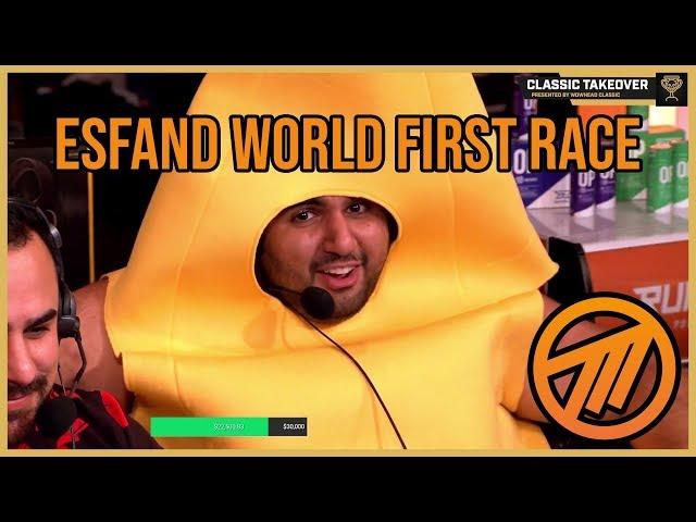 Esfand at the Method World First Race!