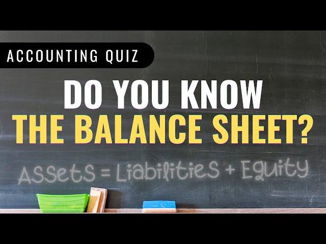 Accounting Quiz - 10 Questions and Answers (Multiple Choice)