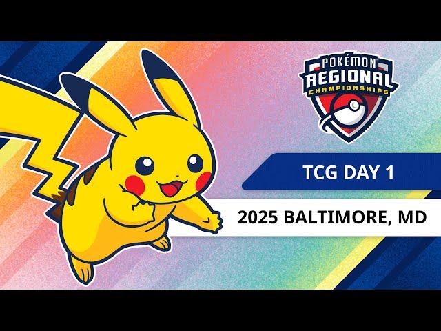 TCG Day 1 | 2025 Pokémon Baltimore Regional Championships