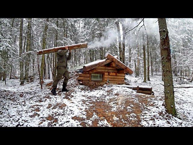 ЖИЗНЬ В ЗЕМЛЯНКЕ | НЕОЖИДАННЫЙ ГОСТЬ | РЫБАЛКА И ПОДГОТОВКА К СТРОЙКЕ БАНИ