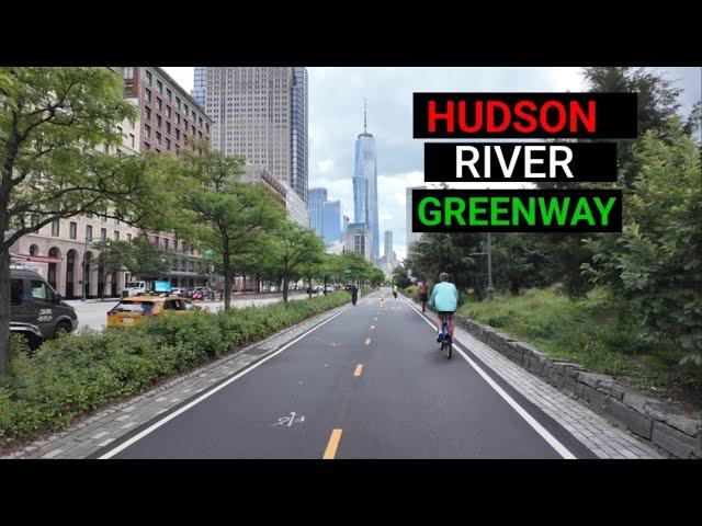 Exploring NYC - Biking the Hudson River Greenway | Manhattan, NYC