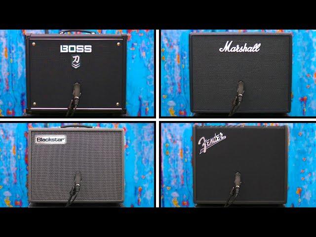 Modeling Amp Shootout - Katana VS Marshall VS Blackstar VS Fender