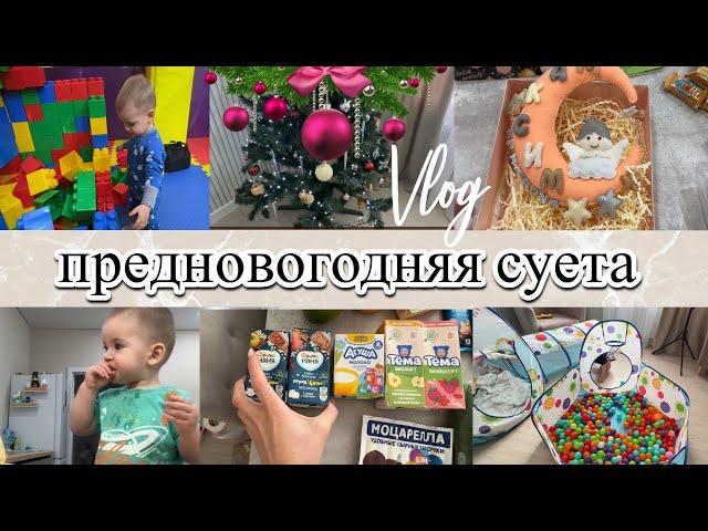 VLOG: Поставили ЕЛКУ/Много ПОКУПОК/Кайфуем ВМЕСТЕ/Едем РАЗВЛЕКАТЬСЯ