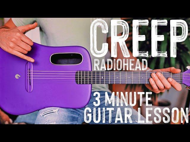 Creep Radiohead Guitar Tutorial // Creep Guitar Lesson #1022