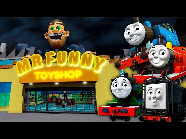 Thomas & Friends ESCAPE Mr Funny's Toyshop in Roblox