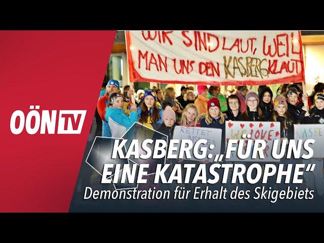 Demo gegen Kasberg-Aus: "Für uns ist das eine Katastrophe"