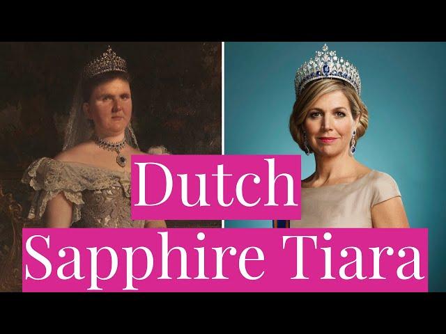 The Dutch Sapphire Tiara Has Shined on Queen Maxima, Queen Beatrix, is Princess Amalia Next?