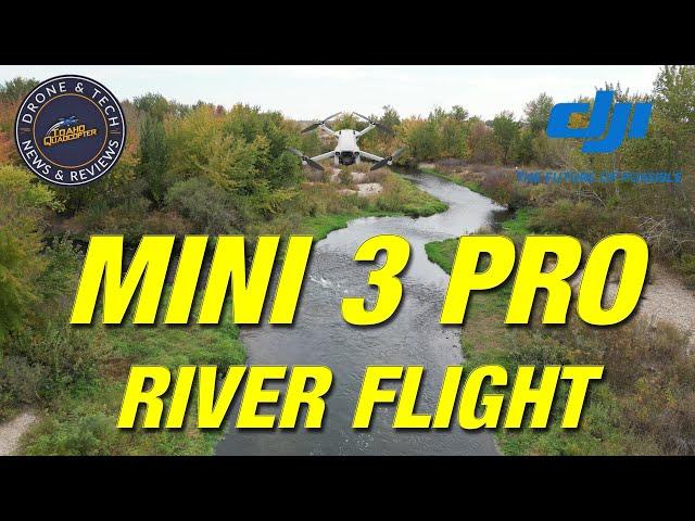 DJI Mini 3 Pro Scenic Flight on The Boise River