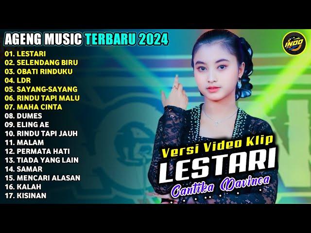 Lestari - Selendang Biru - Obati Rinduku - AGENG MUSIC FULL ALBUM TERBARU 2024 Versi Video Klip