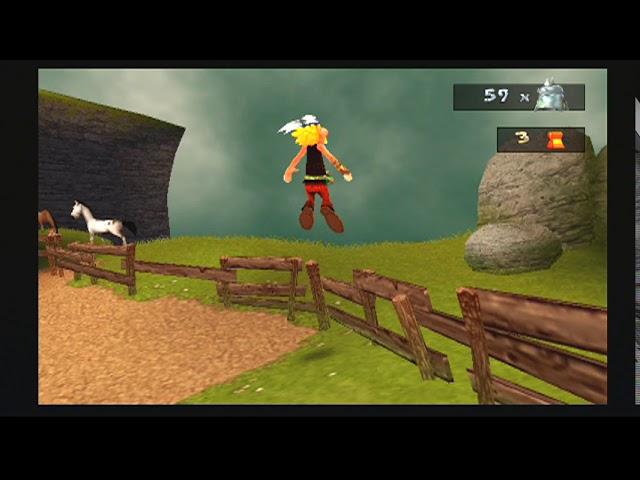 Asterix & Obelix Kick Buttix PS2 (game play)