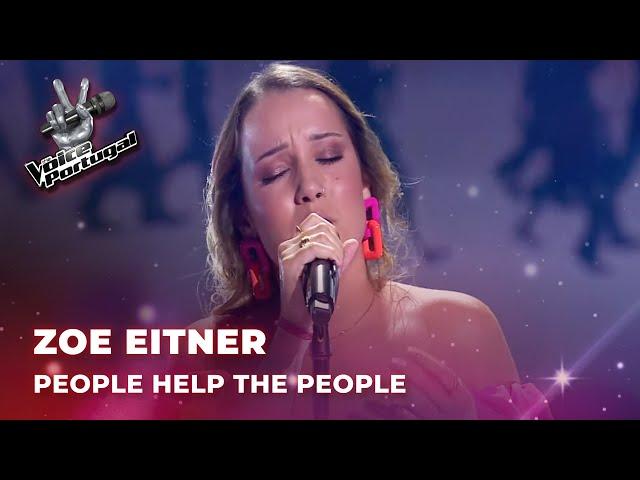 Zoe Eitner - “People Help the People” | Blind Auditions | The Voice Portugal 2023