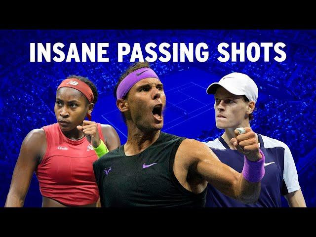 10 Minutes of INSANE Passing Shots | US Open