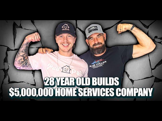 28 Year Old Builds Multi-Million Dollar Business in HandyMan Home Service Empire with Adam Chapman.