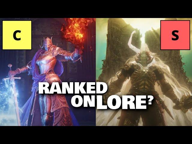 Ranking Shadow of the Erdtree Bosses on their LORE