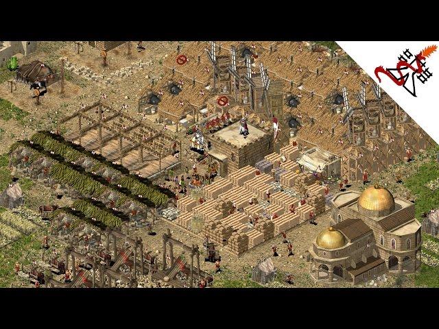 Stronghold Crusader HD - 1vs1 Sneaky vs Rusher | Multiplayer Gameplay