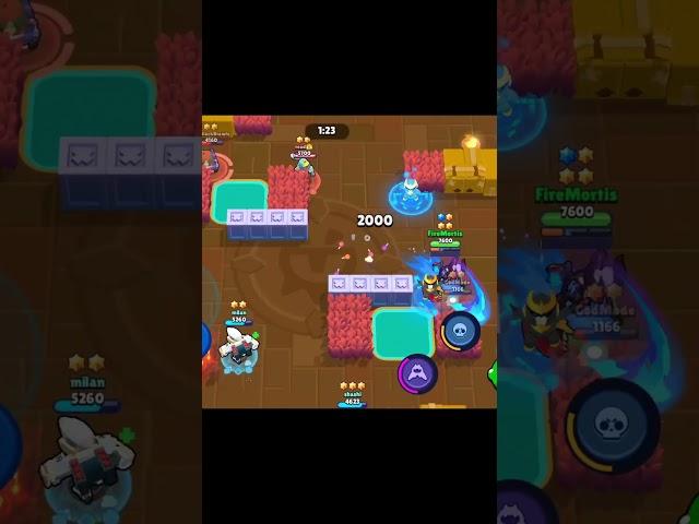 Mortis in Bounty #clips #brawlstars #brawlin #brawl #supercell #brawlstarsp2w