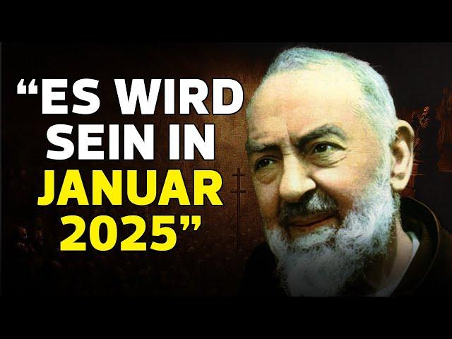 GRUSELIG: Padre Pios Vorhersagen für 2025 haben bereits begonnen und ALLE sind schockiert