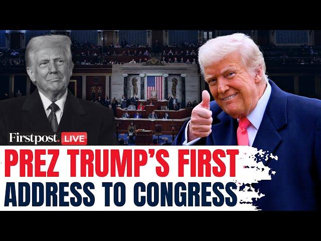 Trump Speech LIVE: President Trump Addresses US Congress Joint Session | Trump Address to Congress