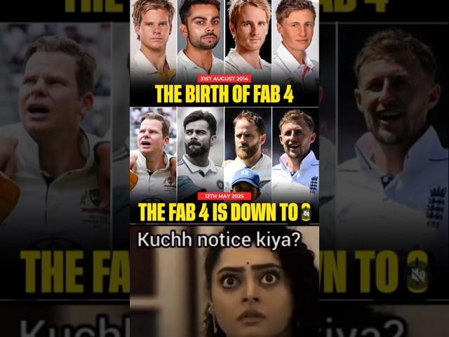 The fab 4 is down to 8