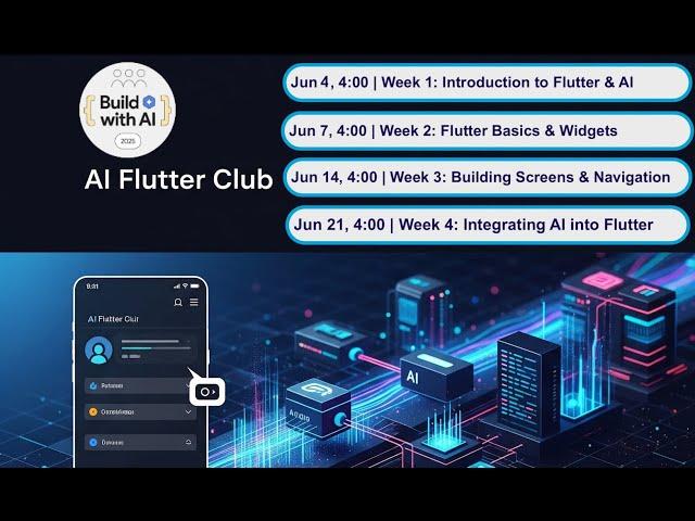 AI Flutter Club Week 2 | Flutter basics & Foundations - Speaker: Atuoha Anthony.