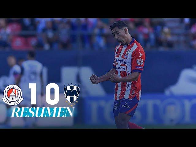 ATLÉTICO DE SAN LUIS 1-0 MONTERREY J11 | EL ATLÉTICO  es PERFECTO en casa