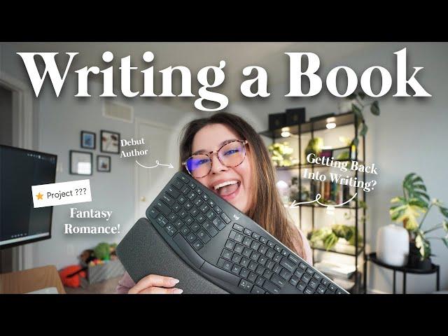 starting my 100k fantasy romance novel  write a book with me | writing vlog