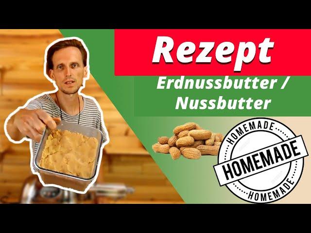 Erdnussbutter / Nussbutter selber machen mit dem Angel Juicer