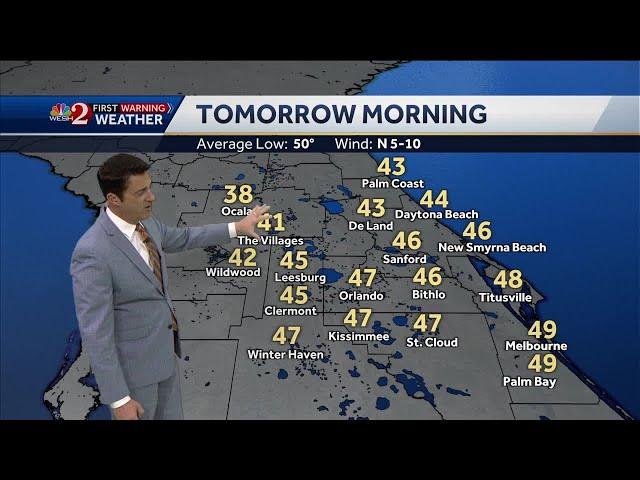 A colder stretch of weather is setting up for the start of 2025!