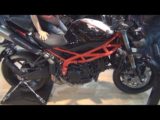 Moto Morini Corsaro 1200 ZZ Black (2019) Exterior and Interior