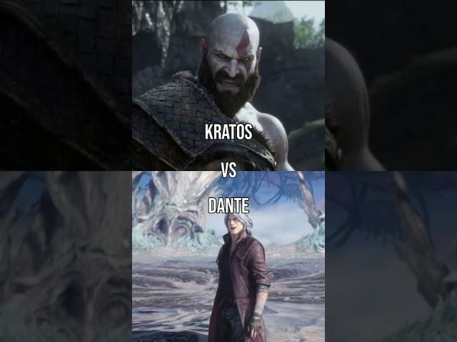 Dante Vs Kratos #dante #kratos #devilmaycry #dmc #godofwar #battle #shorts #fyp