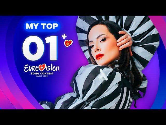 Eurovision 2025: MY TOP 1 (so far) [NEW]