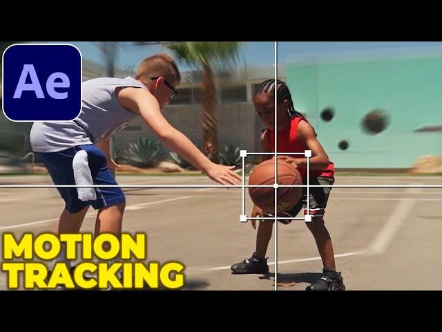 Motion Track Objects in After Effects | After Effects Tutorial | Object Tracking