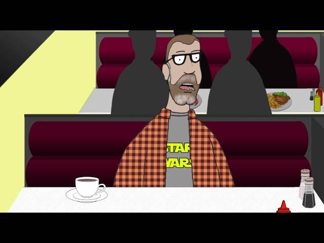 Hobo Radio Cafe - The correct way to eat a Mama Celeste pizza