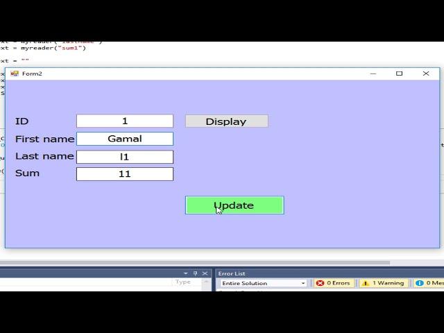 visual basic. net: update data in ms-access