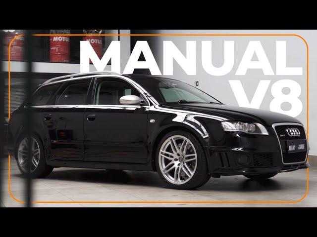 AUDI RS4 A Perua mais enxuta do Brasil? Com um V8 4.2 MANUAL!