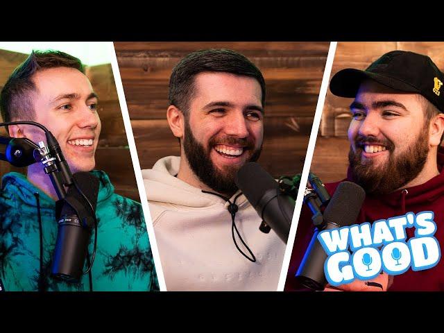 Zerkaa Tells Sidemen Secrets, Stopping YouTube & Sidemen Sunday Leak!! What’s Good Full Podcast Ep99