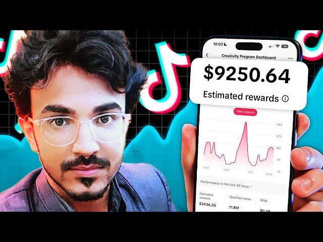 I Tried TikTok (Creativity Program Beta) For 30 Days | How to make $10k in 30 Days