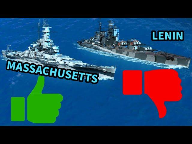 Lenin is a Great Battleship but.... in World of Warships Legends