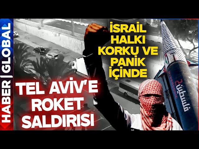 İsrail Halkı Korku ve Panik İçinde! Tel Aviv'e Günaşırı Füze Düşüyor!