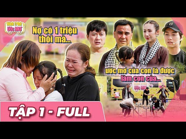 HÀNH TRÌNH ƯỚC MƠ -Tập 1:Quách Ngọc Tuyên,Ngọc Trai BẬT KHÓC trước cô bé 11t có hoàn cảnh đau thương