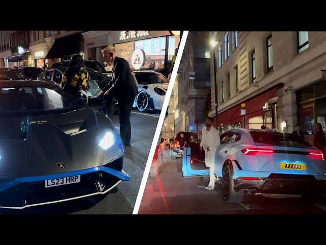 Millionaires Nightlife Summer In London 2024 | SUPERCARS