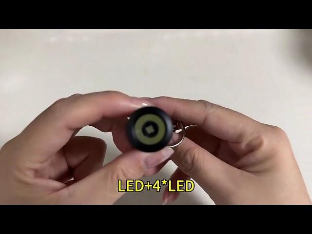 S2 mini keychain light type c charging