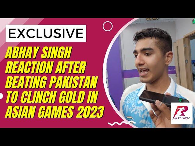 Will celebrate by watching Manchester United's match tonight- Abhay Singh after winning gold .