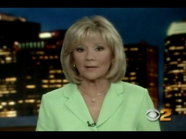 KCBS TV CBS 2 News at 6pm Los Angeles February 5, 2007