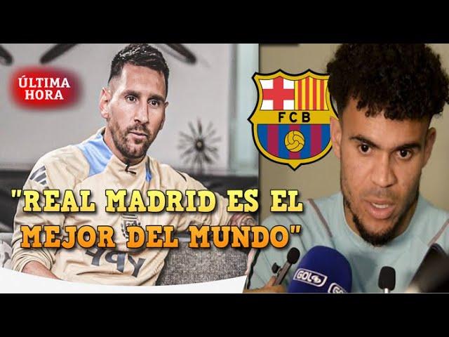 MESSI: "REAL MADRID es el MEJOR EQUIPO del MUNDO" - BARCA VENDE a RAPHINHA para FICHAR a LUIS DIAZ