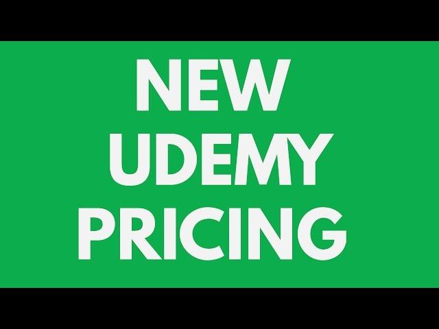 Udemy New Pricing: Phil Ebiner's Reaction