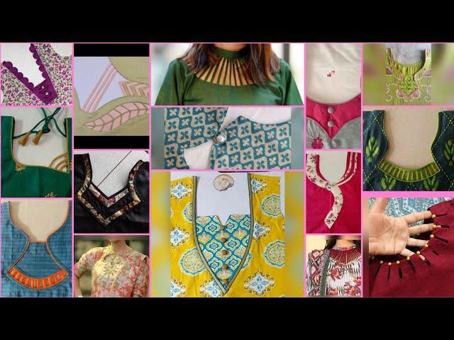 Latest suit neck design 2023|New churidar neck designs||suit neck design||